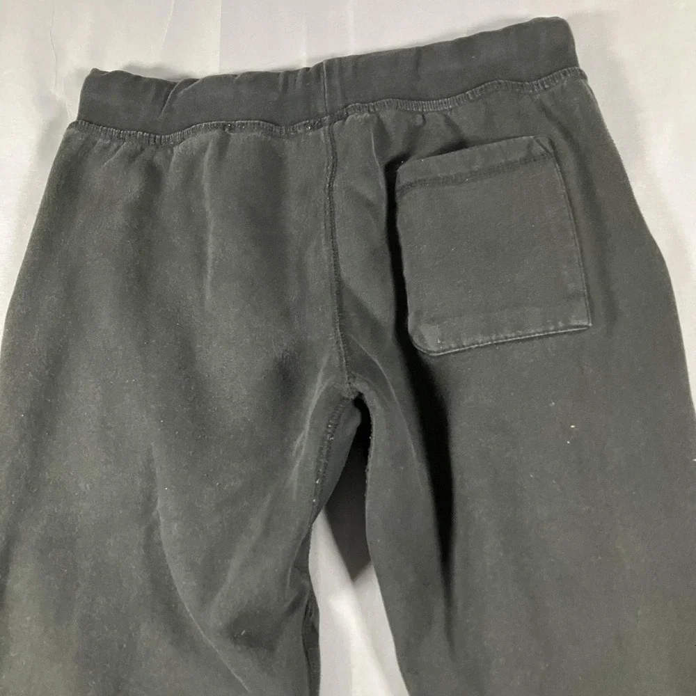 Inglewood Sweatpants Mens‎ Medium Black Fleece Joggers Cotton Heritage Logo
